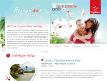 Tablet Screenshot of honeymoontokerala.com